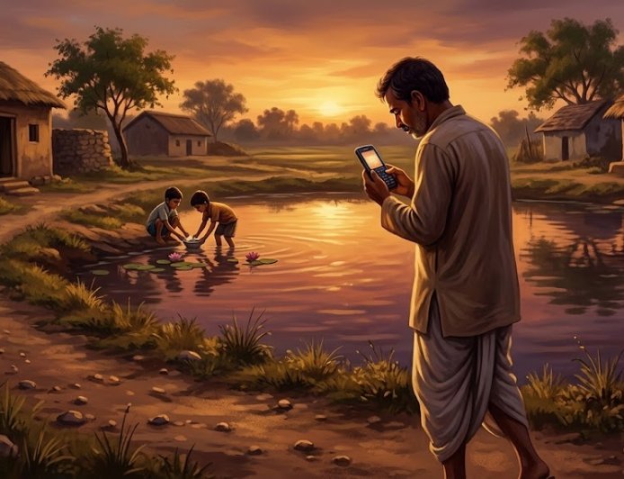 "मोबाइल पर बात करता रहा पिता, तालाब में डूबने से दो मासूम भाइयों की दर्दनाक मौत"