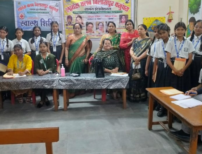 रीजन 7 लायंस क्लब बिलासपुर  ने डिस्ट्रिक्ट गवर्नर पी एमजेएफ रिपू दमन पुसरी जी के प्रेरणा प्रोजेक्ट के अंतर्गत लगाया वृहत निशुल्क स्वास्थ्य शिविर
