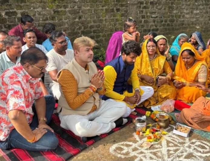 जनता की सेवा से मिलता है आत्मिक सुख...त्रिलोक चंद्र श्रीवास