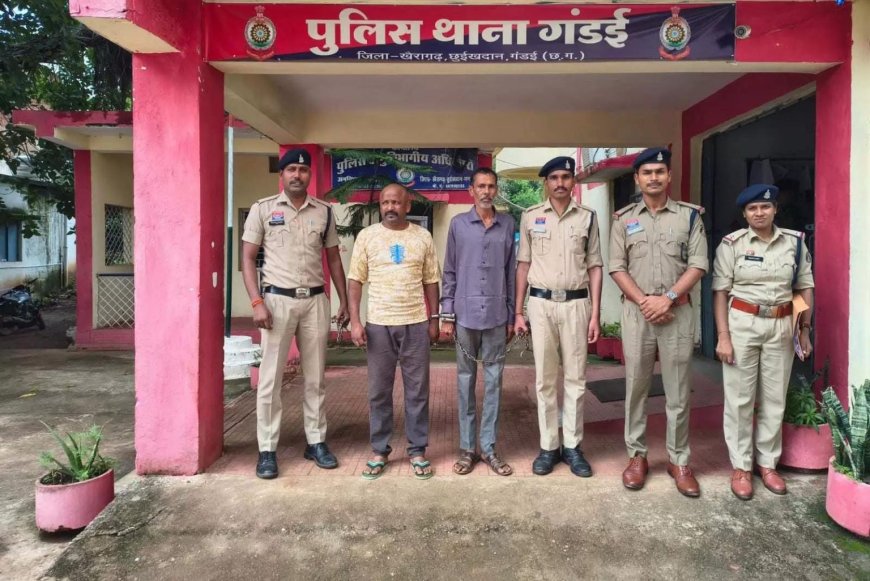 गंडई में अवैध सट्टेबाजी का पर्दाफाश: सट्टा पट्टी, नगदी और ₹1.60 लाख से अधिक का ऑनलाइन हिसाब जब्त