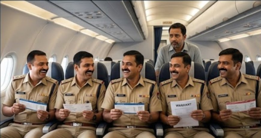 ट्रेन की अनुमति लेकर पीड़ित के खर्च पर उड़े हवाई जहाज: