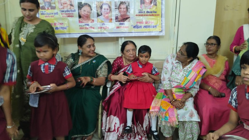 रक्षाबंधन की पूर्व संध्या पर लायंस क्लब बिलासपुर वसुंधरा ने स्पर्श कन्या नेत्रहीन शाला तिफरा में मनाया राखी का पर्व