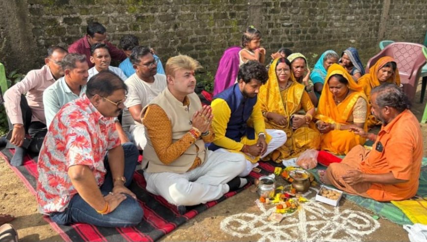 जनता की सेवा से मिलता है आत्मिक सुख...त्रिलोक चंद्र श्रीवास