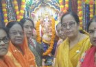 प्रेस क्लब राघवेंद्र राव सभा भवन में लायंस क्लब बिलासपुर वसुंधरा की महिलाओं ने की गणपति आरती
