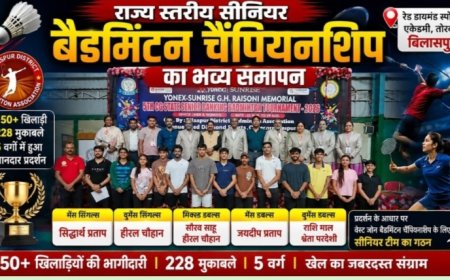 वेस्ट जोन चैंपियनशिप के लिए सीनियर बैडमिंटन टीम का गठन, 150 खिलाड़ियों ने लिया हिस्सा