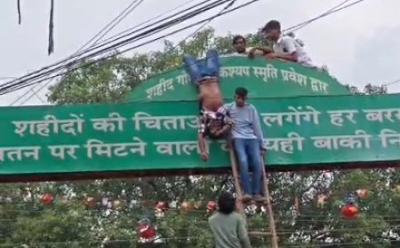 जन्माष्टमी के जश्न में दर्दनाक हादसा, हाईटेंशन तार की चपेट में आया युवक...