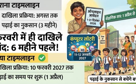 छत्तीसगढ़ RTE दाखिले में बड़ा बदलाव: 6 महीने पहले पूरी होगी प्रक्रिया, 10 फरवरी 2027 तक पूरे होंगे एडमिशन