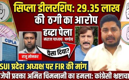 रायपुर में सिप्ला डीलरशिप के नाम पर 29.35 लाख की ठगी का आरोप,