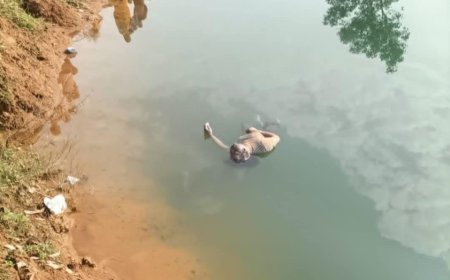 पानी में तैरती मिली महिला,क्षेत्र में सनसनी,जांच में जुटी पुलिस,