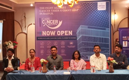 कैंसर के खिलाफ छत्तीसगढ़ में नई जंग! अब इलाज के लिए महानगरों की दौड़ नहीं रामकृष्ण CARE कैंसर इंस्टीट्यूट रायपुर में स्क्रीनिंग से लेकर सर्जरी, कीमो और रेडिएशन तक एक ही छत के नीचे इलाज