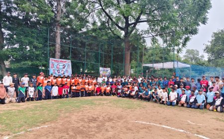 सॉफ्टबॉल सिलेक्शन ट्रायल में नवोदित खिलाड़ियों ने दिखाया दमखम