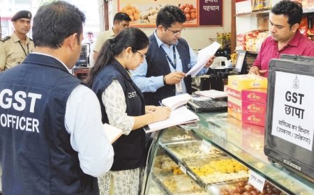 जीएसटी का बड़ा छापा: बिलासपुर और मुंगेली के 6 व्यापारियों पर कार्रवाई,