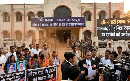 झीरम घाटी नरसंहार: 13 साल बाद NIA कोर्ट सुनाएगी 10 दोषियों की सजा,
