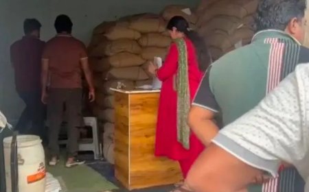 गोबरा नवापारा में सरकारी चावल से लदी पिकअप जब्त: