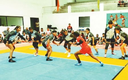 राज्य स्तरीय महिला कबड्डी: बिलासपुर सेक्टर बनी चैंपियन,
