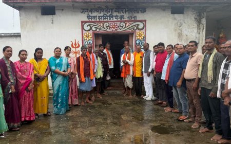 नेवसा को मिली 53.25 लाख की विकास कार्यों की सौगात, कटघोरा विधायक प्रेमचंद पटेल ने किया भूमि पूजन