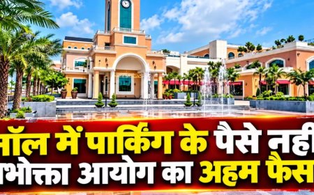मॉल में पार्किंग वसूली पर उपभोक्ताओं की बड़ी जीत: राज्य उपभोक्ता आयोग ने अंबुजा मॉल की अपील की खारिज,
