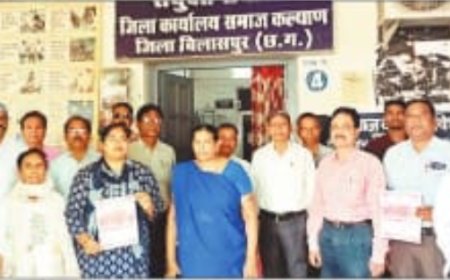 लंबित मांगों को लेकर छत्तीसगढ़ कर्मचारी संघ का संभागीय धरना और रैली