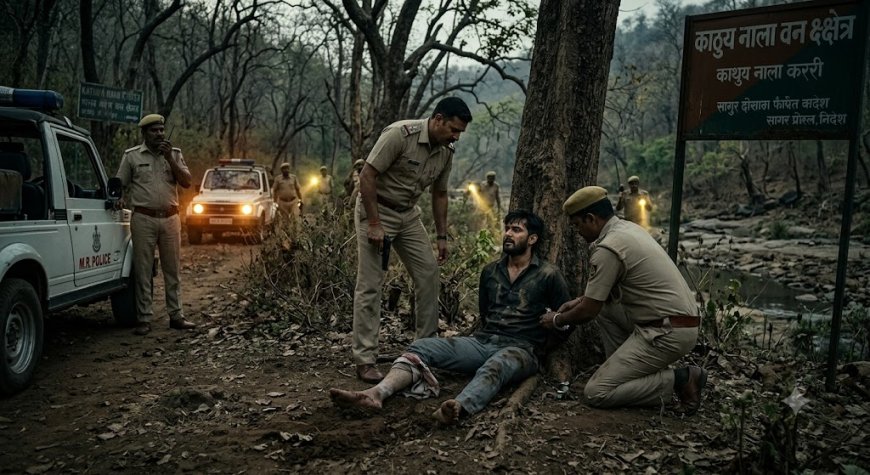 सागर जहरीली शराब कांड: मुठभेड़ के बाद 30 हजार का इनामी आरोपी शिवांजव राजपूत गिरफ्तार