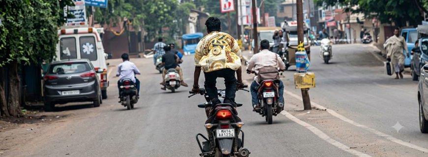 बिलासपुर में दिनदहाड़े जानलेवा स्टंट: कलेक्टर बंगले से गोलबाजार तक चलती बाइक पर लेटा और खड़ा दिखा युवक, वीडियो वायरल