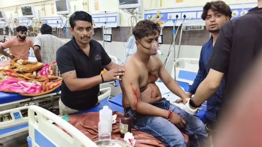 गणेश विसर्जन में चाकूबाजी,,फिर उठे सुरक्षा पर सवाल