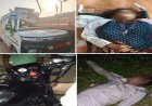 छत्तीसगढ़ में दो भीषण हादसे: धमतरी में शव ले जा रही एम्बुलेंस ट्रैक्टर से टकराई, नर्स की मौत; सूरजपुर में कुएं में गिरी बाइक