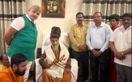 बिलासपुर प्रवास, कांग्रेस नेता त्रिलोक चंद्र श्रीवास ने किया आत्मीय अभिनंदन