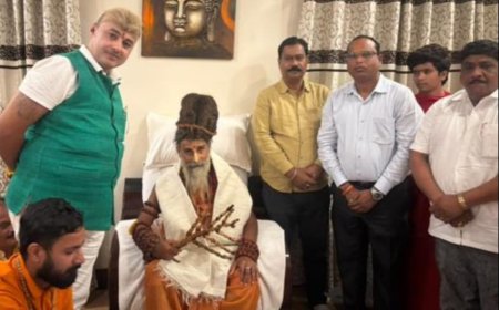 परम पूज्य संत श्री श्री रीतेशश्वर जी महाराज का बिलासपुर प्रवास