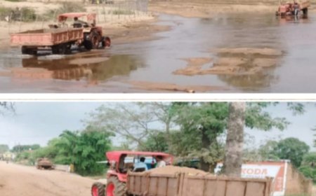 पाली विकासखंड में रेत के लिए हाहाकार : नदियों में रेत होने के बावजूद घाट स्वीकृत नहीं, अवैध के नाम पर ट्रैक्टर जब्त, शासकीय निर्माण भी ठप  रॉयल्टी देकर वैध खनन की मांग, घाट स्वीकृत हो तो रुकेगा अवैध उत्खनन और बढ़ेगा शासन का राजस्व