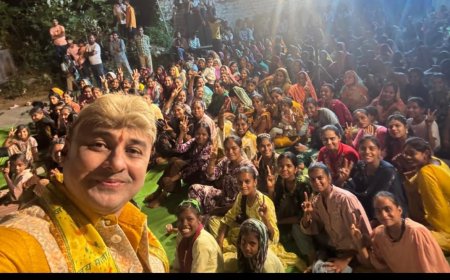 सच्चे मन से मांगी हुई हर कामना होती है पूरी- त्रिलोक चंद्र श्रीवास, बेलतरा  के ग्राम लगरा में जगराता का कार्यक्रम संपन्न हुआ