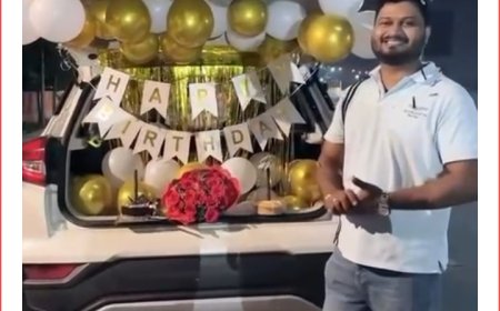 सड़क पर जन्मदिन का जश्न, आतिशबाजी और रीलबाजी! नायब तहसीलदार के वायरल वीडियो से प्रशासनिक अनुशासन पर सवाल