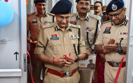 बिलासपुर पुलिस को मिली नई सौगात, डीजीपी अरुण देव गौतम ने नवीन पुलिस भवनों और ई-मालखानों का किया लोकार्पण