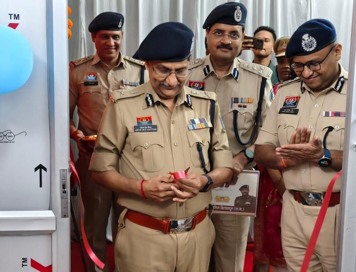 बिलासपुर पुलिस को मिली नई सौगात, डीजीपी अरुण देव गौतम ने नवीन पुलिस भवनों और ई-मालखानों का किया लोकार्पण