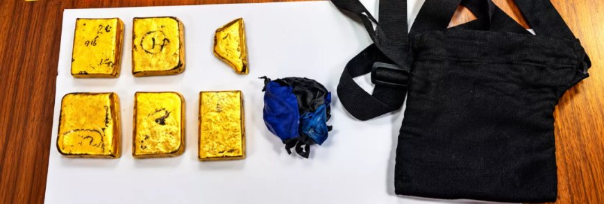 हैदराबाद एयरपोर्ट पर DRI की बड़ी कार्रवाई: ₹2.25 करोड़ का 1.48 किलो अवैध सोना जब्त,