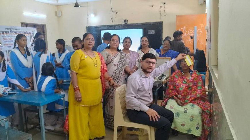 लायंस क्लब बिलासपुर वसुंधरा ने निशुल्क स्वास्थ्य शिविर का आयोजन किया