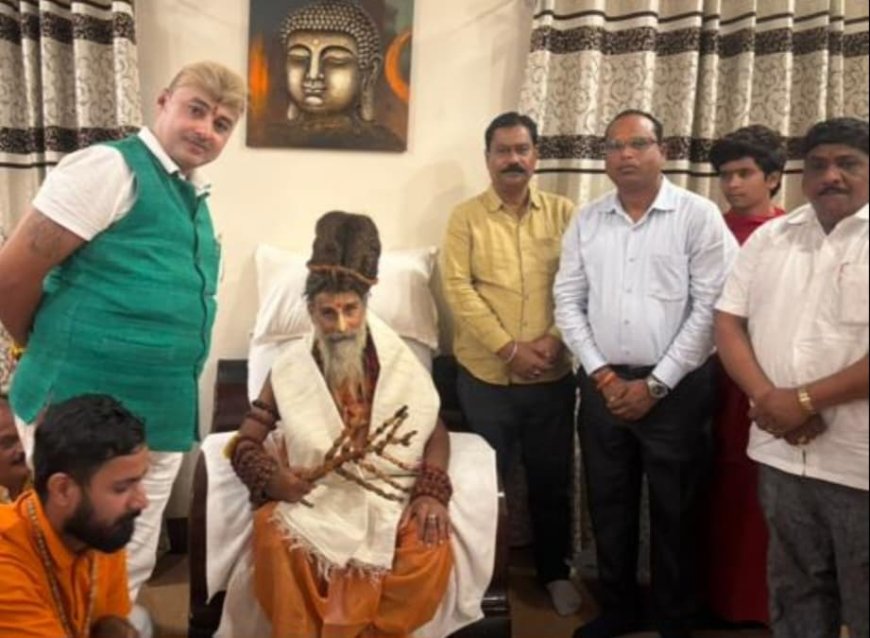 परम पूज्य संत श्री श्री रीतेशश्वर जी महाराज का बिलासपुर प्रवास