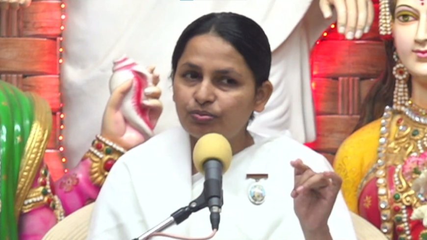 परमात्मा के सामने याचक नहीं, अधिकारी संतान बनें; संकट में वही देता है सहारा : बीके गायत्री दीदी