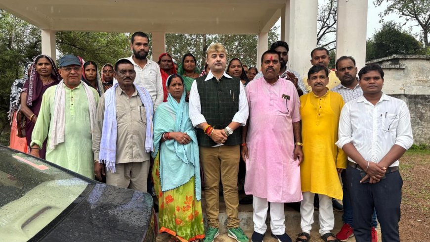 विकास के नाम पर कोई राजनीति नहीं, बेलतरा का सर्वांगीण विकास हमारा लक्ष्य.....त्रिलोक चंद्र श्रीवास